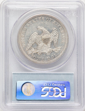 1843 Seated Dollar PCGS AU53
