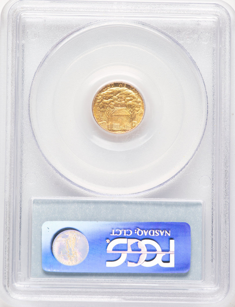 1922 G$1 Grant No Star Commemorative Gold PCGS MS63