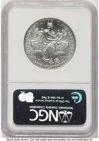 2006-W Burnished Platinum Eagle 1 oz ER Blue NGC MS70