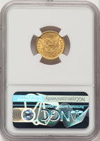 1902 $2.50 Brown Label Liberty Quarter Eagle NGC MS65