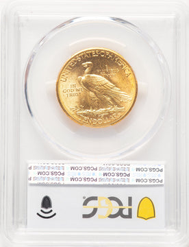 1910-D $10 Blue Gradient Indian Eagle PCGS MS64