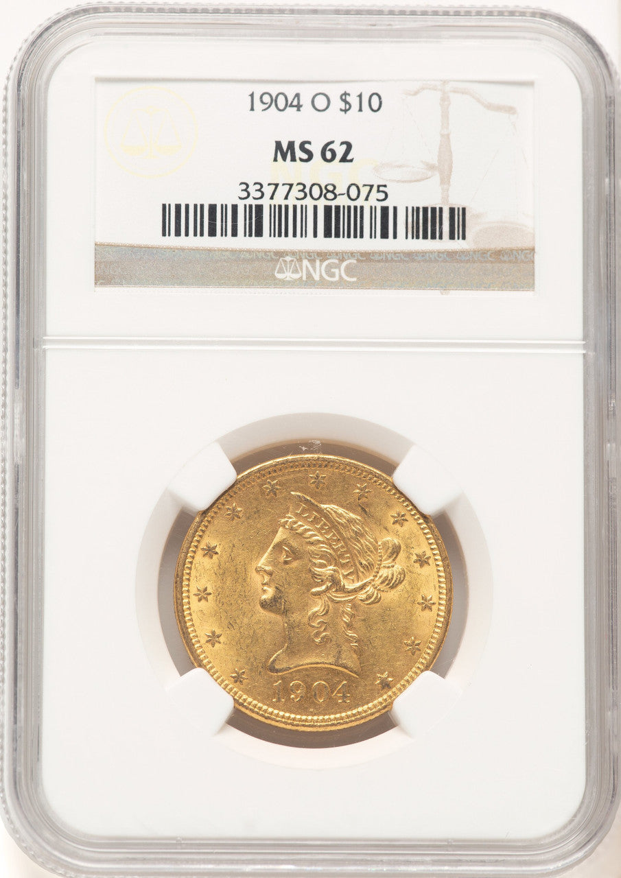 1904-O $10 Liberty Eagle NGC MS62 (780982017)