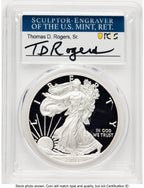 2011-W Proof Silver Eagle 1 oz TD Rogers PCGS PR70 (781017126)