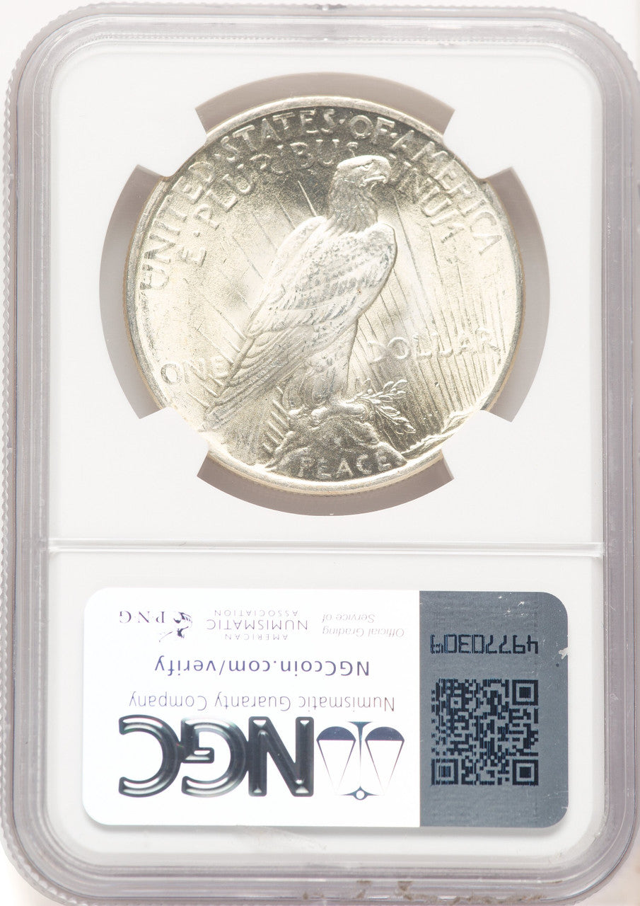 1924 Peace Dollar NGC MS67 (781051021)