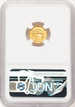 1922 G$1 Grant No Star Commemorative Gold NGC MS67+ (781062020)