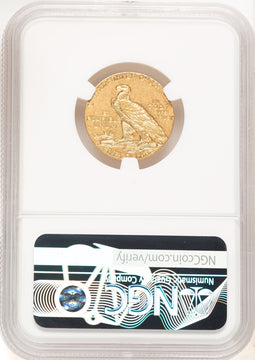 1913-S $5 Indian Half Eagle NGC AU55