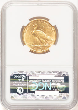 1908-D $10 NO MOTTO Indian Eagle NGC AU58 (781073015)