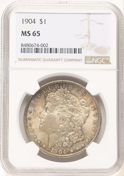 1904 Morgan Dollar NGC MS65 (781093005)