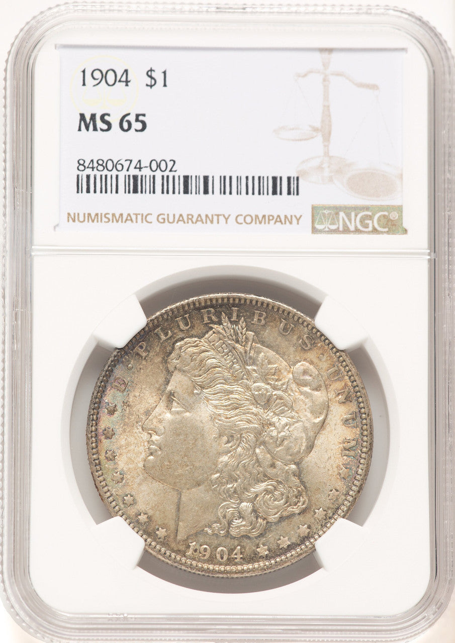 1904 Morgan Dollar NGC MS65 (781093005)