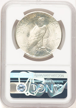 1927 Peace Dollar NGC MS65 (781093008)