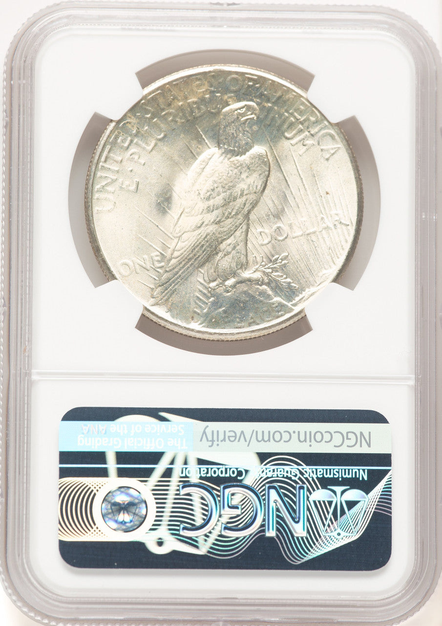 1927 Peace Dollar NGC MS65 (781093008)