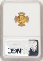1904 G$1 Lewis and Clark CAC Commemorative Gold NGC MS63