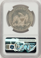1864 Seated Dollar NGC MS65