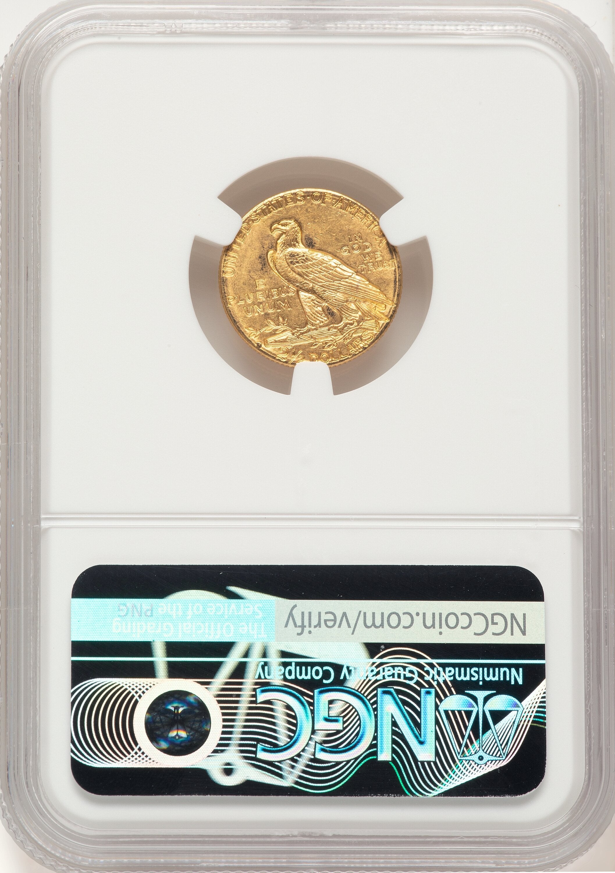 1914-D $2.50 Indian Quarter Eagle NGC MS62