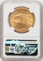 1924 $20 Saint Saint-Gaudens Double Eagle NGC MS66+