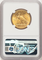 1916-S $10 Indian Eagle NGC MS62 (781284007)