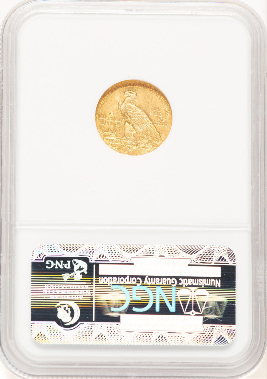 1910 $2.50 Indian Quarter Eagle NGC MS63 (781313008)