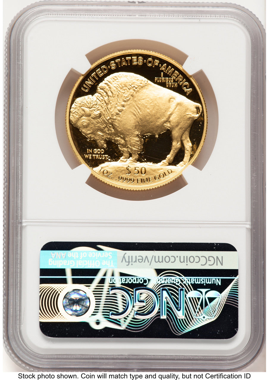 2021-W Proof Gold Buffalo 1 oz 2022 US Mint Releases Kenneth Bressett Red Book NGC PF70