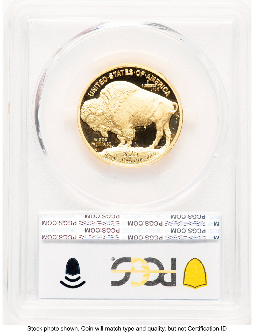 2008-W Proof Gold Buffalo 1/2 oz Blue Gradient PCGS PR70