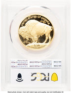 2007-W Proof Gold Buffalo 1 oz Blue Gradient PCGS PR70