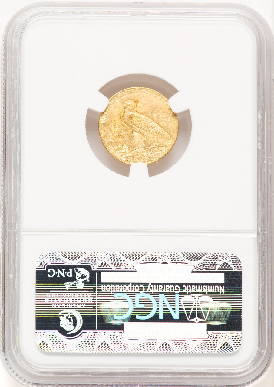 1929 $2.50 Indian Quarter Eagle NGC MS65 (781342005)
