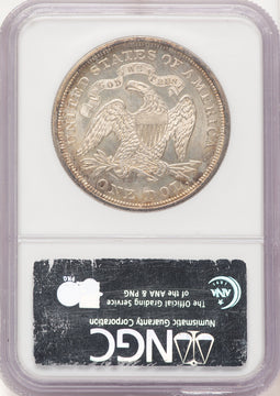 1871 Seated Dollar NGC MS65