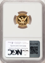 1886 $2.50 Proof Liberty Quarter Eagle NGC PR65
