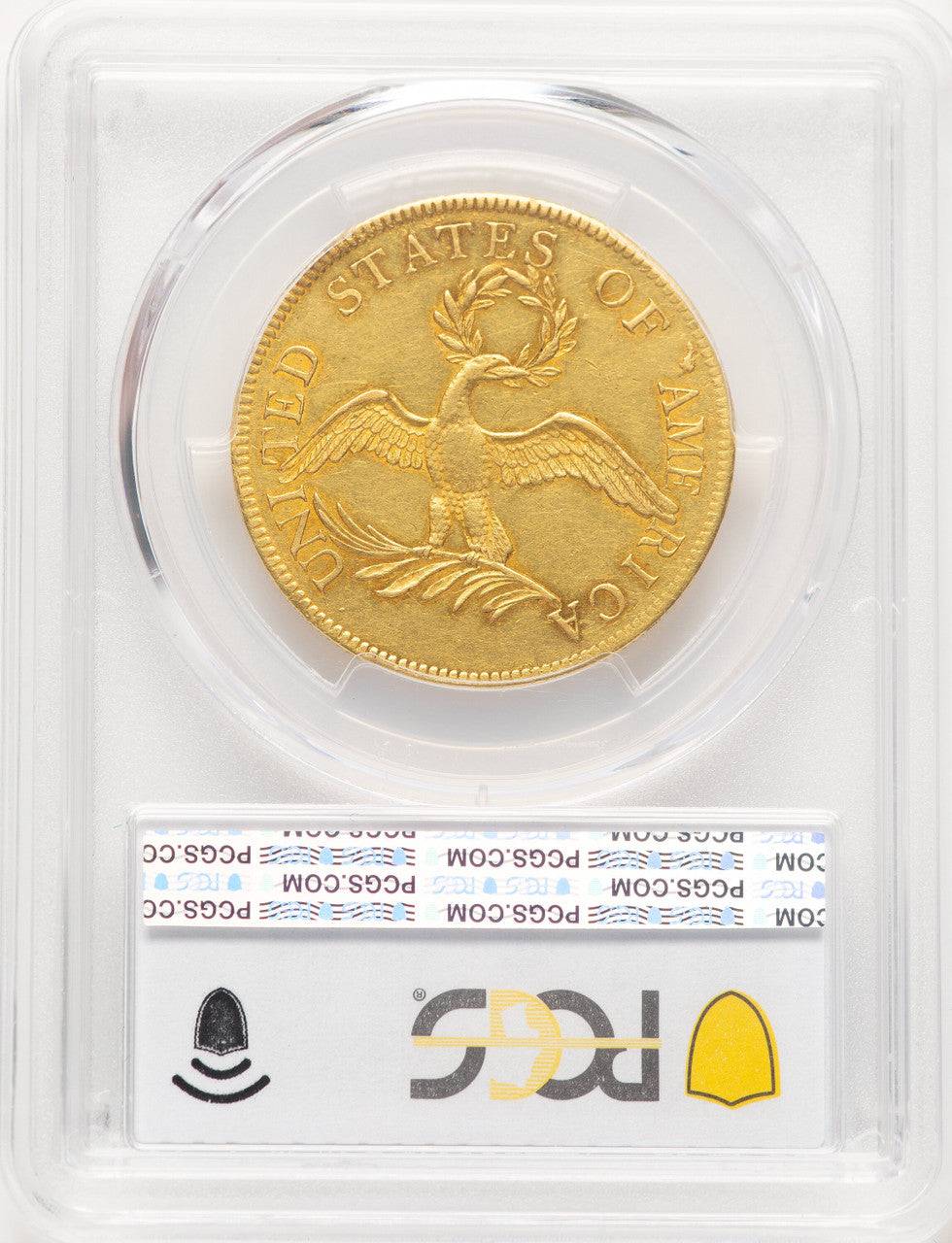 1795 $10 13 Leaves Early Eagle PCGS AU55