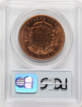 1880 J-1646 RD Patterns PCGS MS66