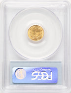 1860-S G$1 Gold Dollar PCGS MS62 (781417044)