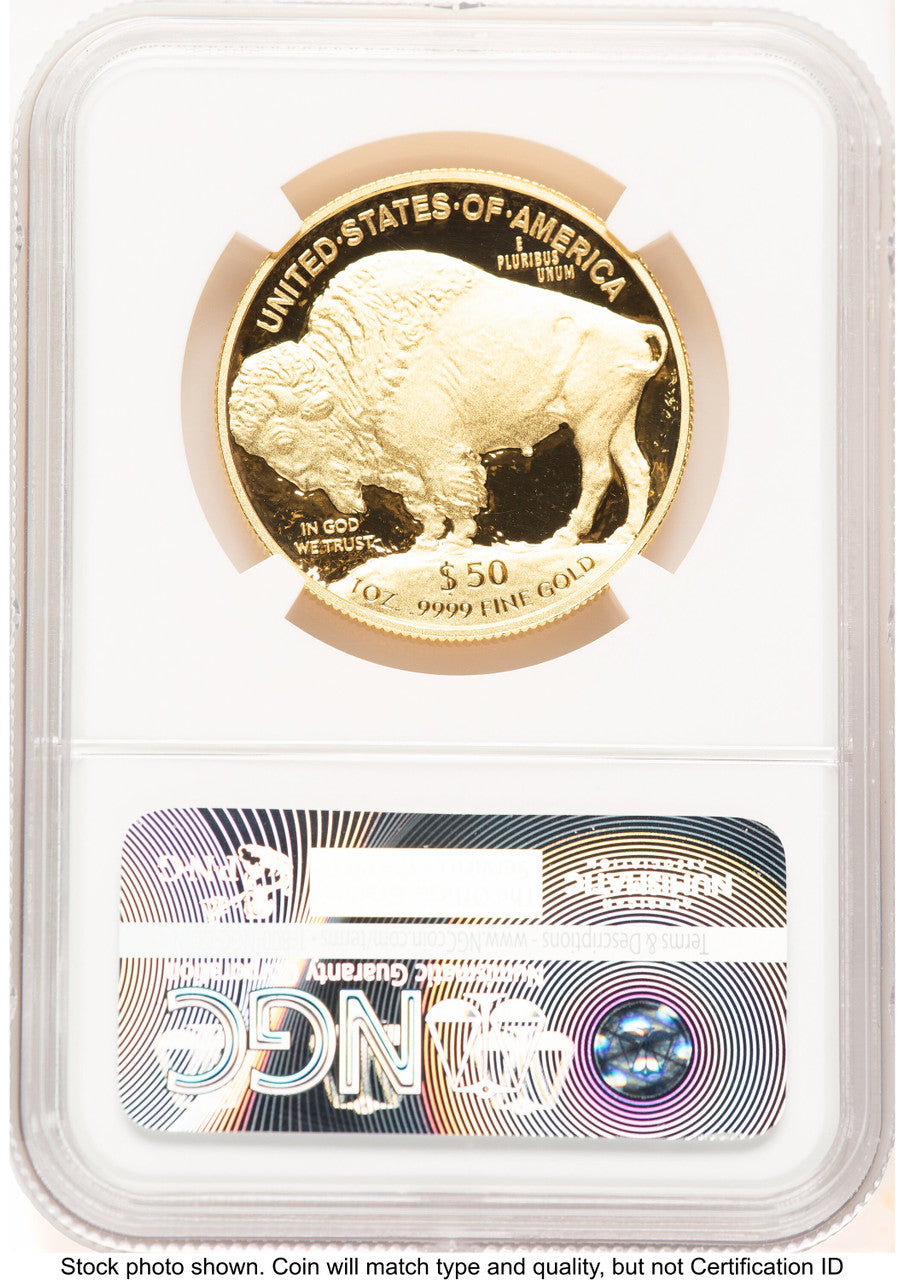 2016-W Proof Gold Buffalo 1 oz FDI 1ST Baltimore NGC PF70