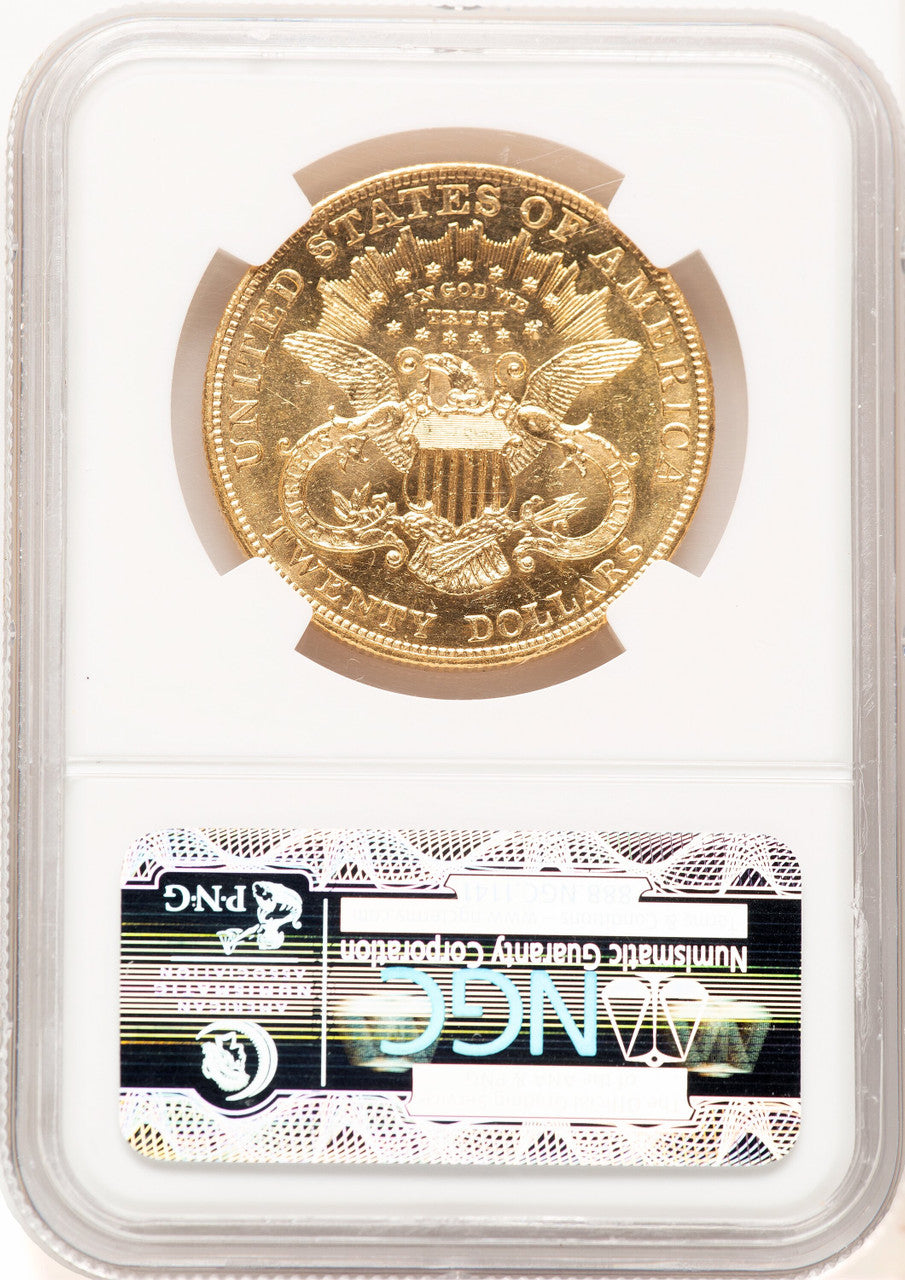1904 $20 PL Liberty Double Eagle NGC MS62 (781478041)