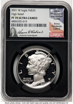2021-W Palladium Eagle 1 oz Anna Cabral NGC PF70