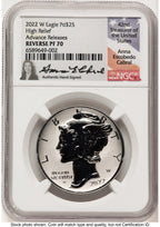 2022-W Palladium Eagle 1 oz REV AR Anna Cabral NGC PF70 (781489002)