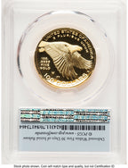 2017-W G$100 American Liberty High Relief FS Flag PCGS PR70
