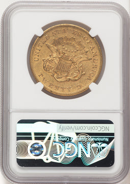 1859 $20 Liberty Double Eagle NGC AU55 (781579008)