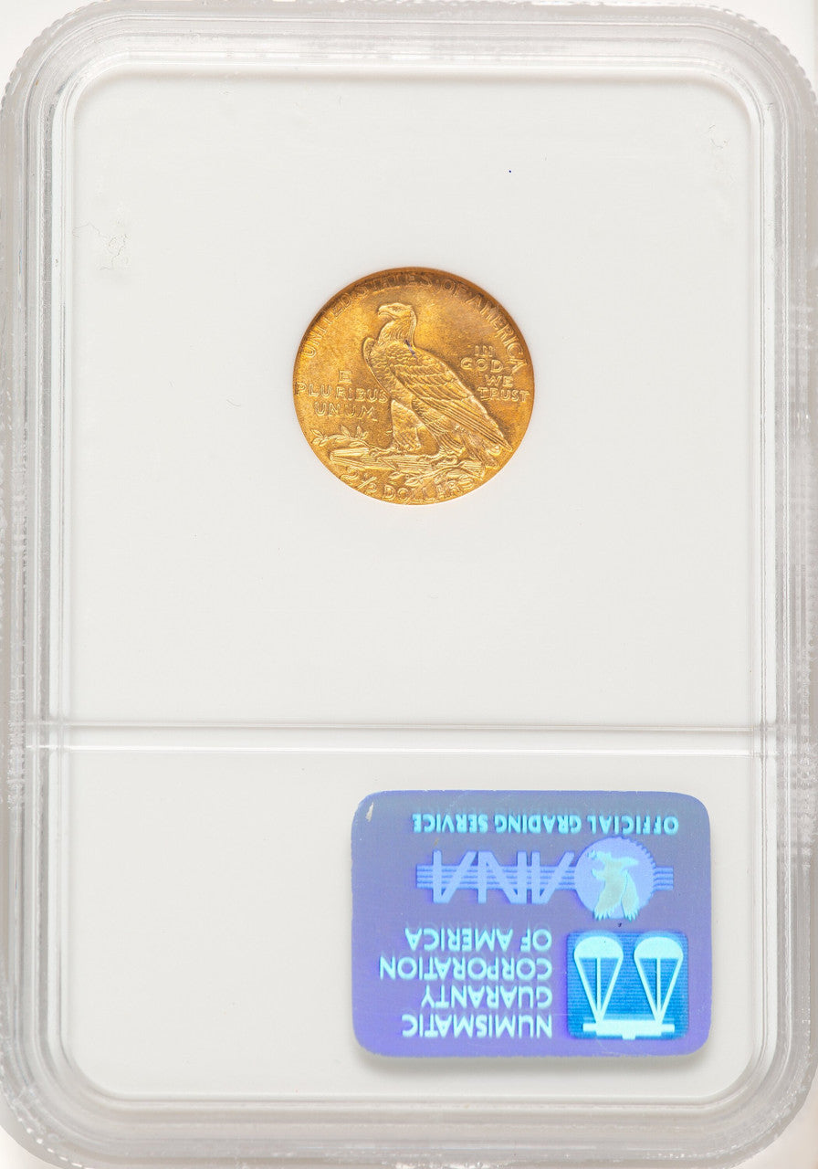 1911 $2.50 Indian Quarter Eagle NGC MS64 (781583007)