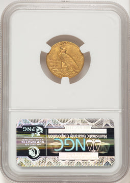 1912 $2.50 Indian Quarter Eagle NGC MS63 (781583008)