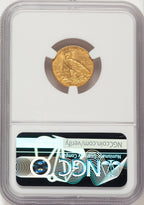 1912 $2.50 Indian Quarter Eagle NGC MS63