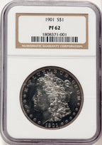 1901 Proof Morgan Dollar NGC PR62