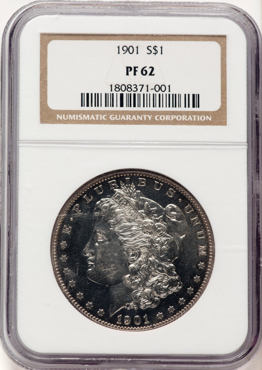 1901 Proof Morgan Dollar NGC PR62