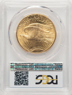 1924 $20 Saint Saint-Gaudens Double Eagle PCGS MS65+ (781705006)