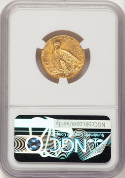 1914-D $5 Indian Half Eagle NGC MS63