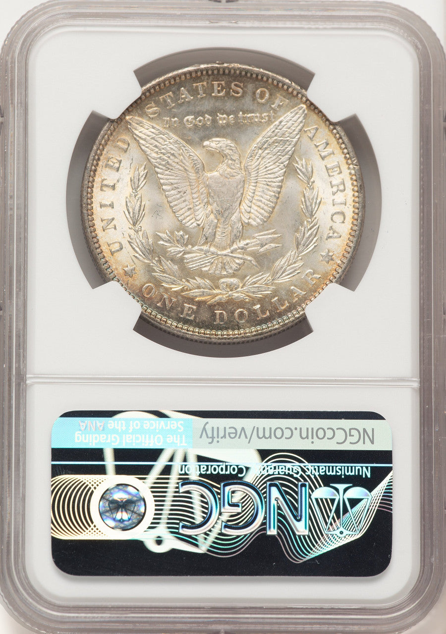 1890 Morgan Dollar NGC MS65