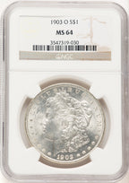 1903-O Morgan Dollar NGC MS64 (781731033)