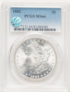 1882 Morgan Dollar PCGS MS66 (781731052)