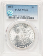 1882 Morgan Dollar PCGS MS66 (781731052)