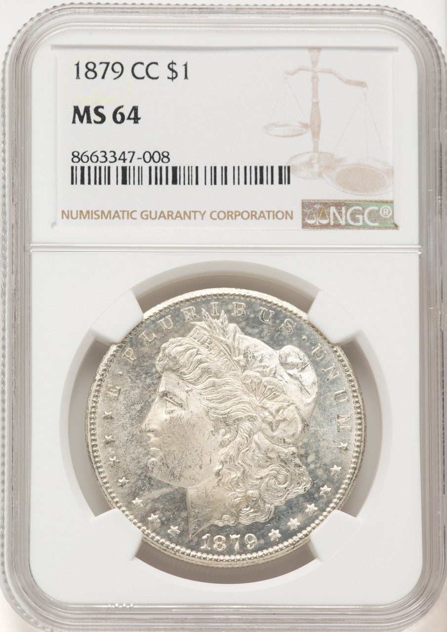1879-CC Morgan Dollar NGC MS64 (781731088)