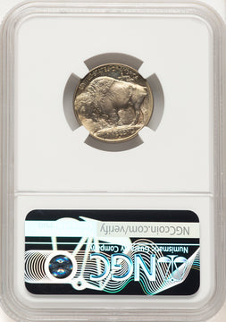 1913-D T-1 5C Buffalo Nickel NGC MS67
