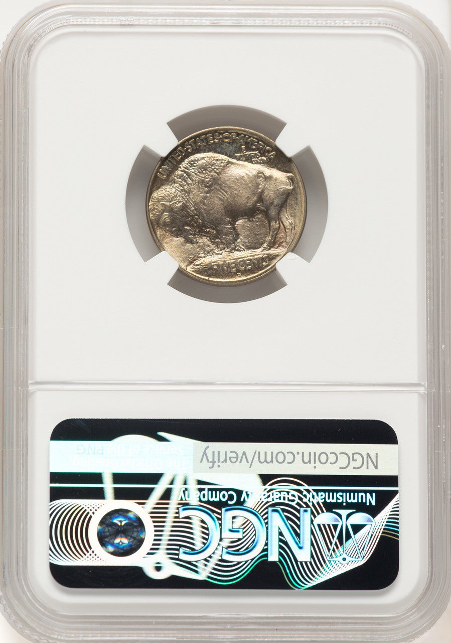 1913-D T-1 5C Buffalo Nickel NGC MS67